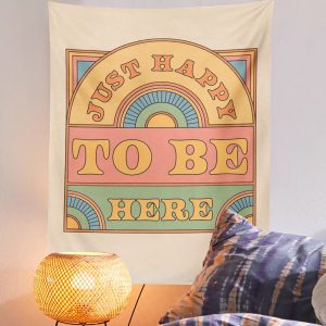 To Be Happy Quotes Wall Art Hanging For Home